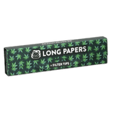 Long King Size EXTRA SLIM Zigarettenpapier & Filtertips 24er Box 36 Blatt + 36 Tips - Only Bubatz